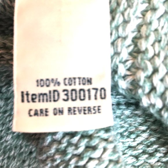 L. L. Bean 100% Cotton Crewneck Sweater 1X - Picture 7 of 8